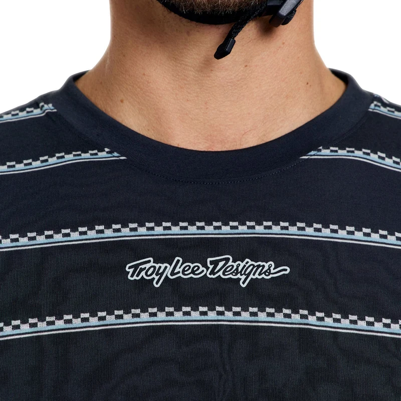Skyline Fakie Ride LS Tee Stripe Carbon
