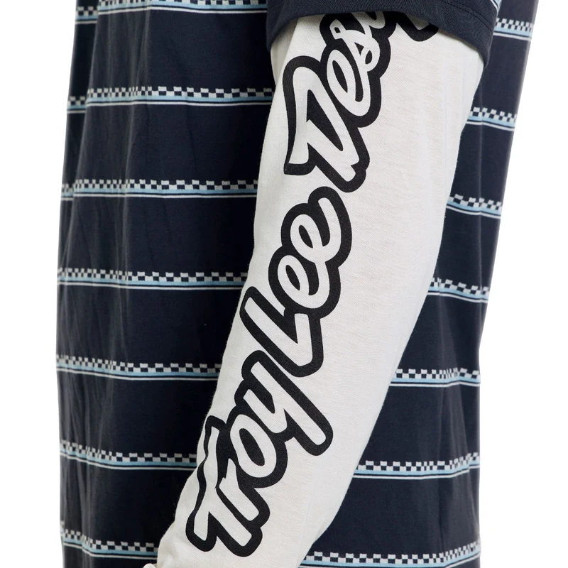 Skyline Fakie Ride LS Tee Stripe Carbon