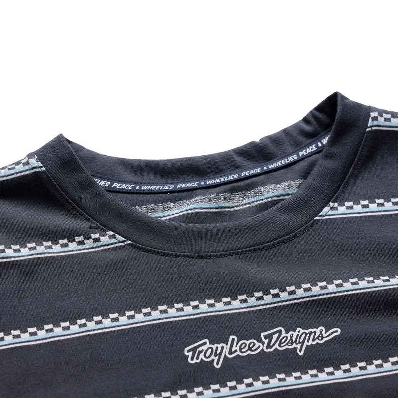 Skyline Ride SS Tee Checked Out Carbon