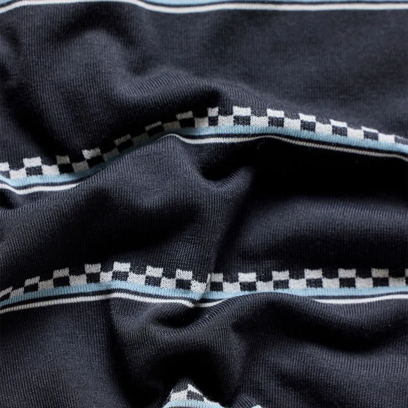 Skyline Ride SS Tee Checked Out Carbon