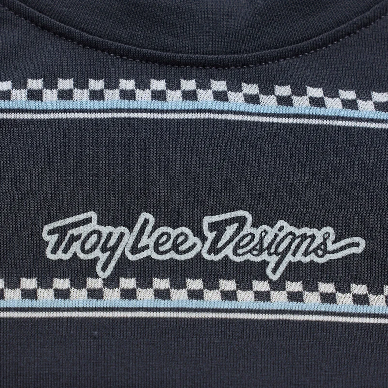 Womens Lilium Ride SS Tee Checked Out Carbon