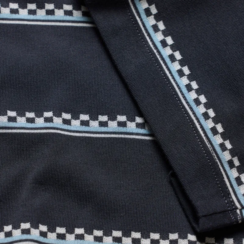 Womens Lilium Ride SS Tee Checked Out Carbon