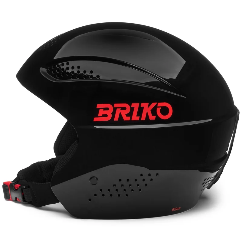 ELIAS - Helmets - Helmet - Unisex - Shiny Black-Orange Fluo