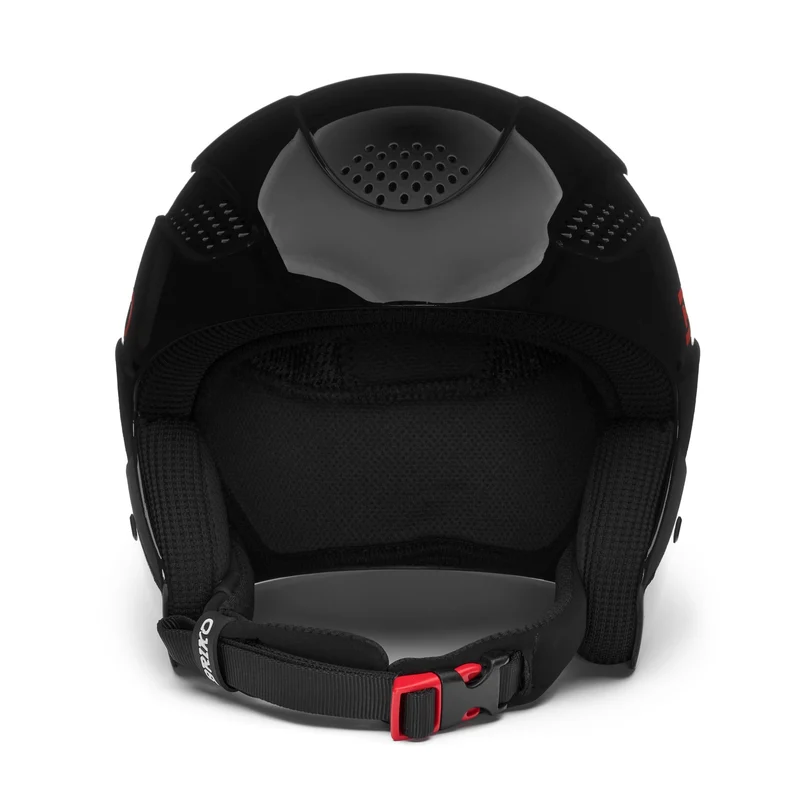 ELIAS - Helmets - Helmet - Unisex - Shiny Black-Orange Fluo