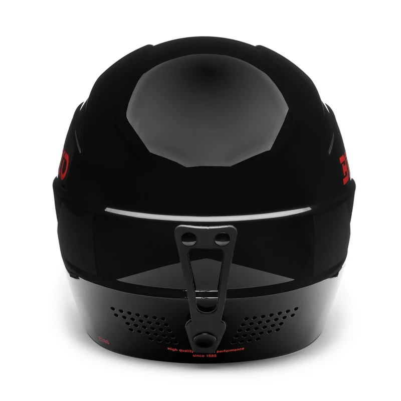 ELIAS - Helmets - Helmet - Unisex - Shiny Black-Orange Fluo