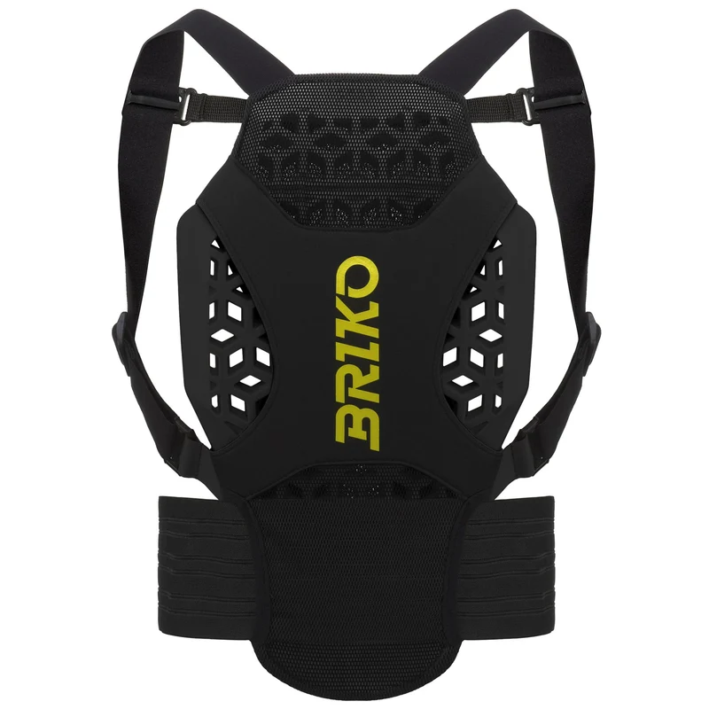 AIRY PROTETTO VEST - Guards - Back Protector - Unisex - Black-Yellow Buttercup