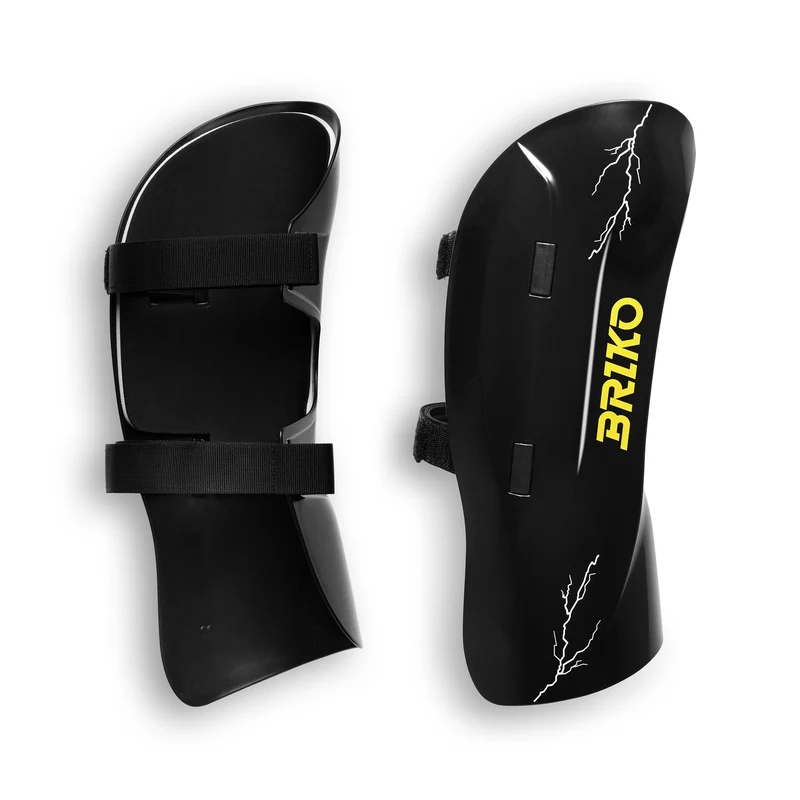 SHIN GUARD - Guards - Shin Guards - Unisex - Black-Yellow Buttercup-White