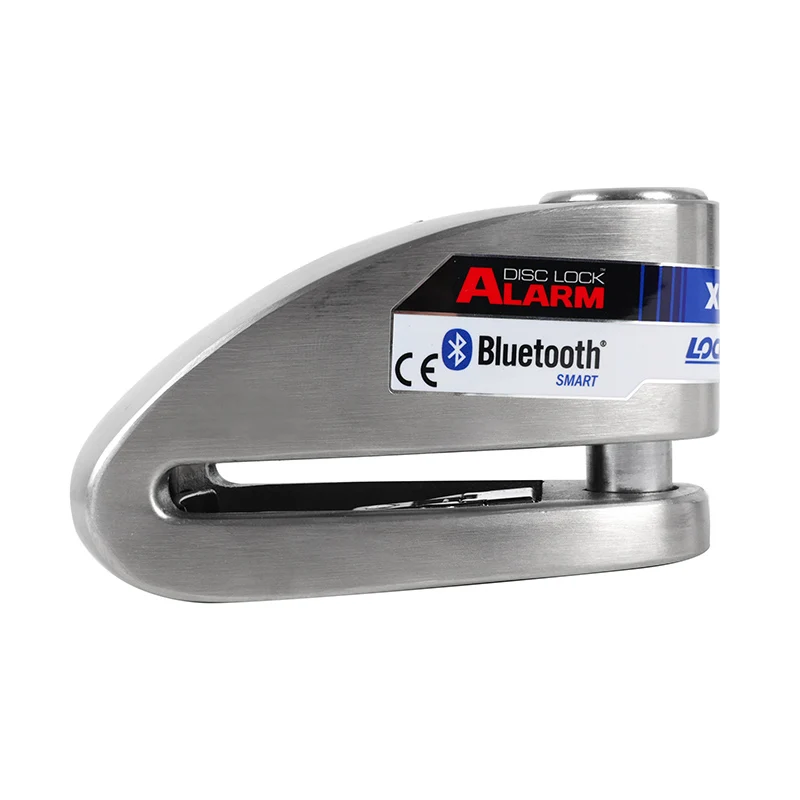 Antivol Bloque Disque Xena Xx15 Bluetooth Avec Alarme Sonore Diam 14Mm Inox (Classe Sra)