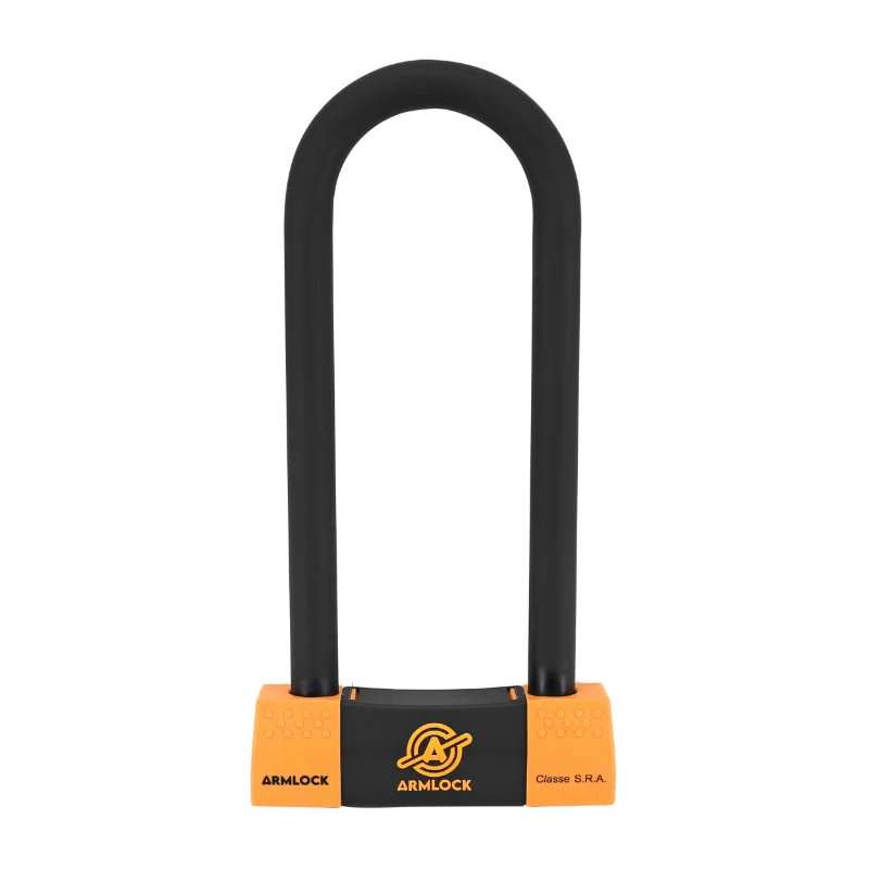 Antivol U Armlock Ck3 Noir/Orange 85 X 250 Mm (Diam 18 Mm) (Classe Sra)