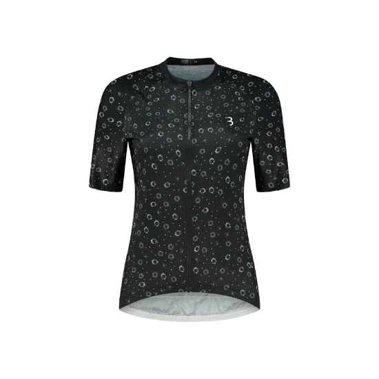 BBW-413 jersey DonnaFit R s.s. noir floral