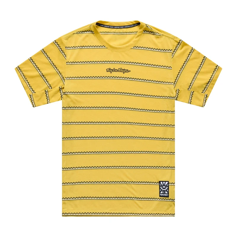 Skyline Ride SS Tee Checked Out Butter