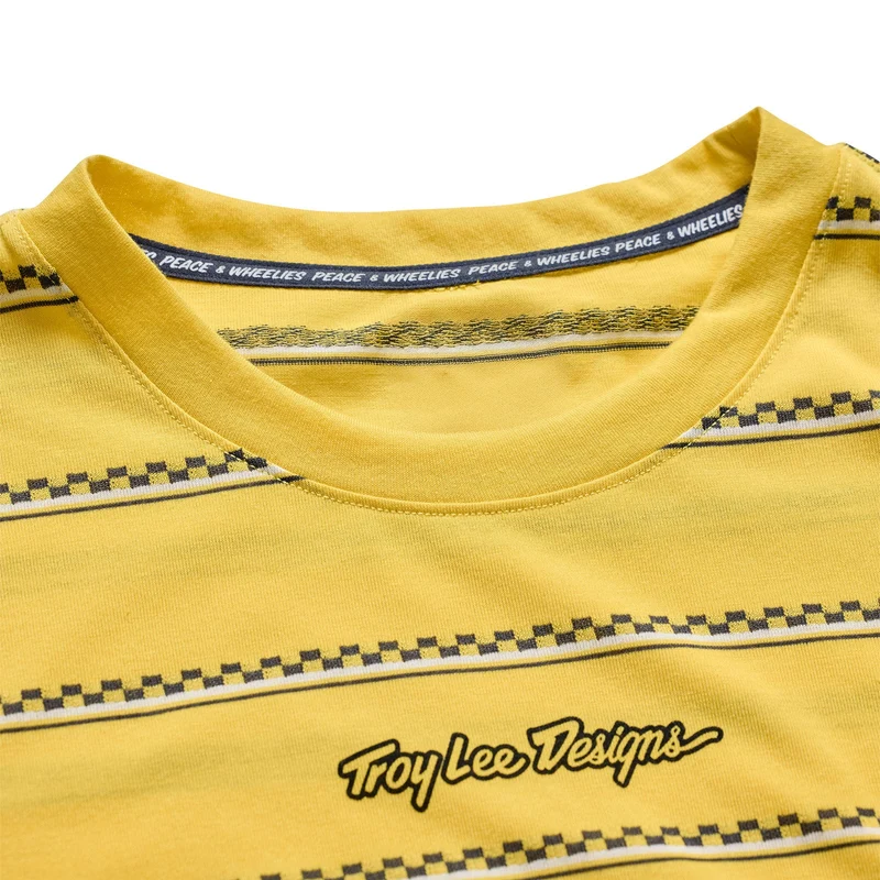 Skyline Ride SS Tee Checked Out Butter