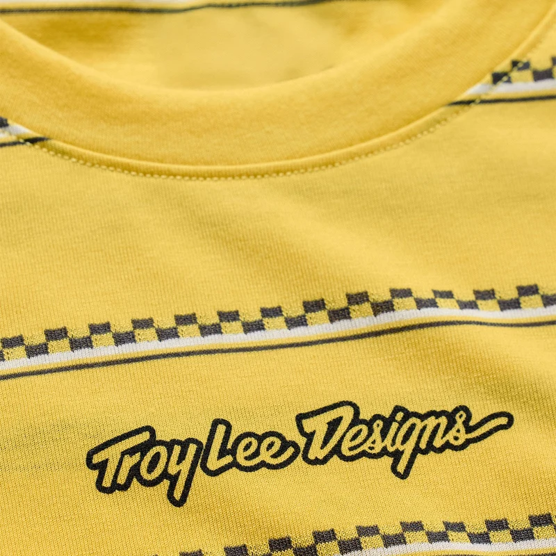 Skyline Ride SS Tee Checked Out Butter