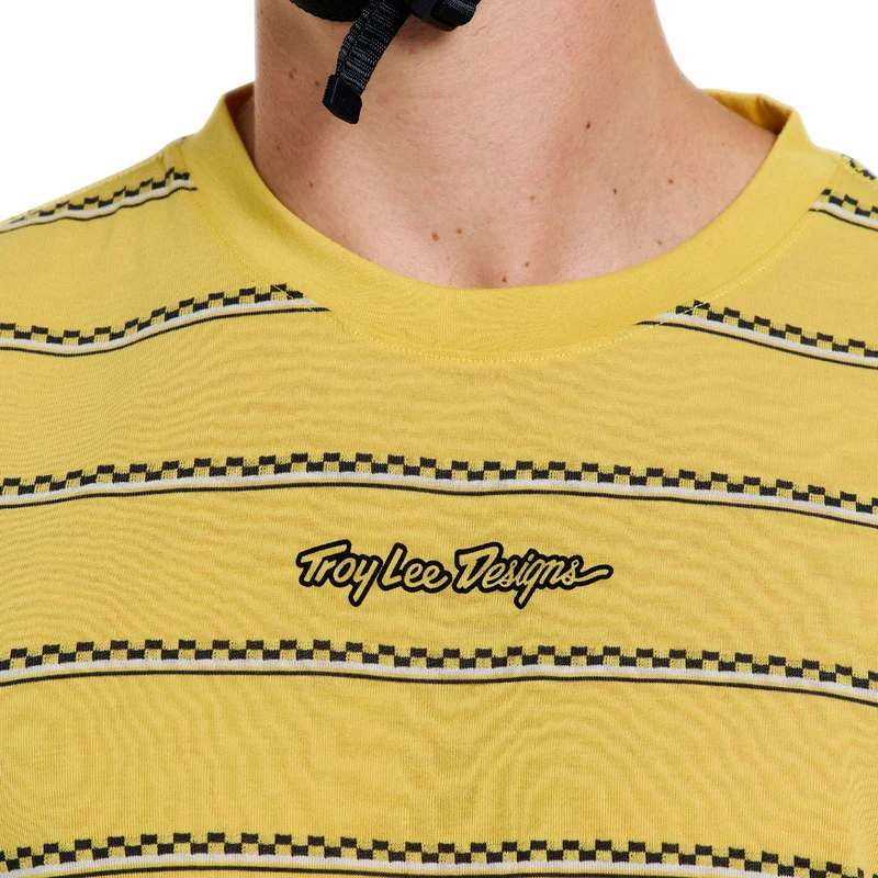 Skyline Ride SS Tee Checked Out Butter