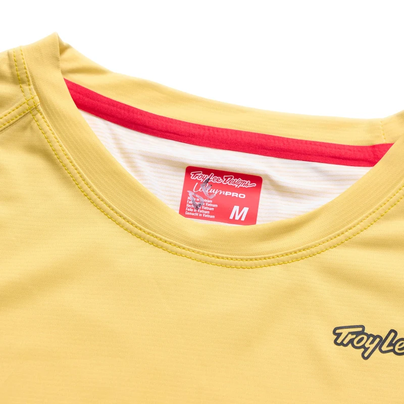 Womens Lilium Pro SS Jersey Mono Butter