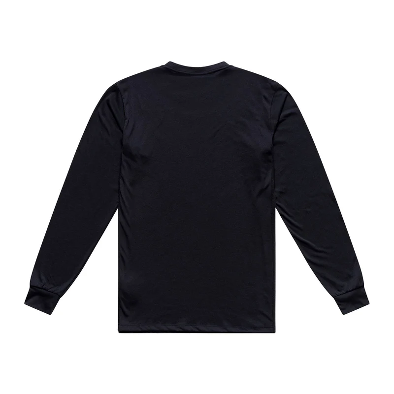 Skyline Ride LS Tee Signature Black / Real Teal