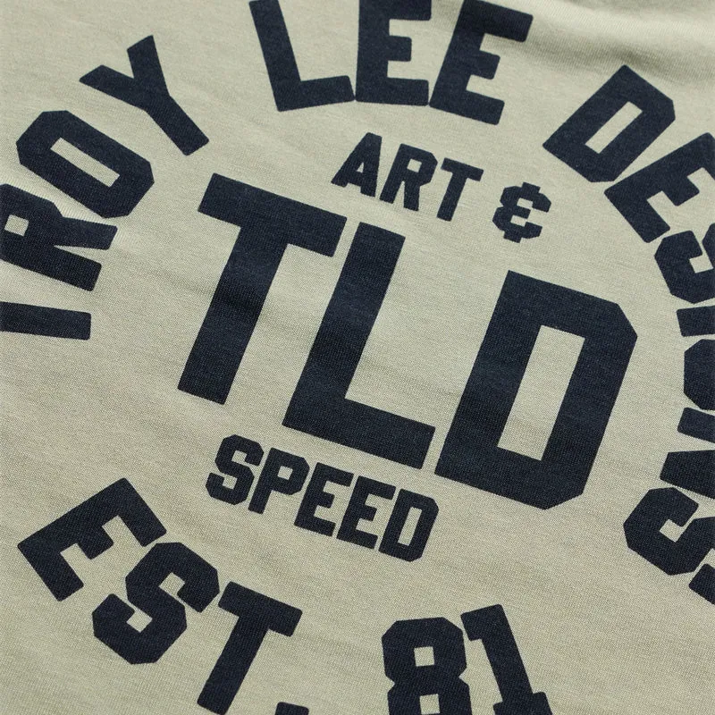 Womens Lilium Ride SS Tee Stamps Sage