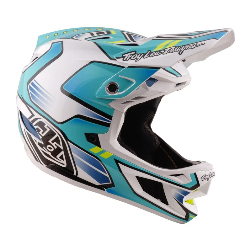 D4 Composite Helmet Crest Real Teal