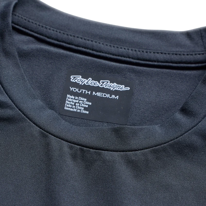 Youth Ruckus Ride LS Tee Pressed Carbon