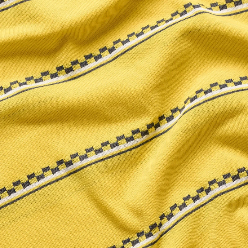 Womens Lilium Ride SS Tee Checked Out Butter