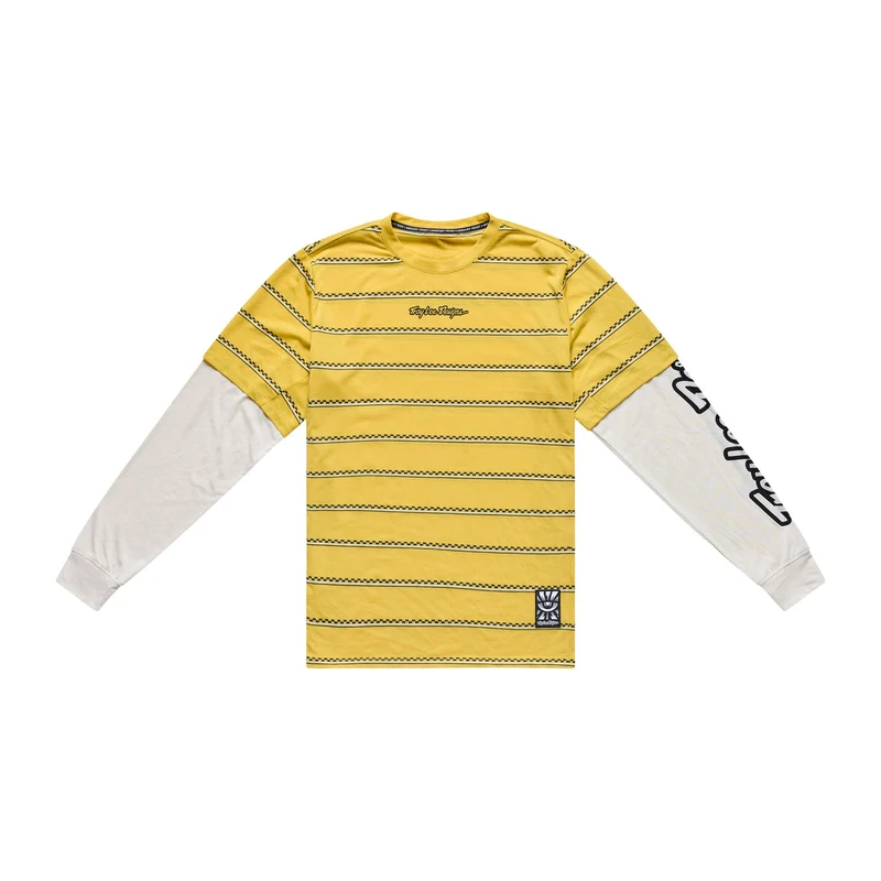 Skyline Fakie Ride LS Tee Stripe Butter