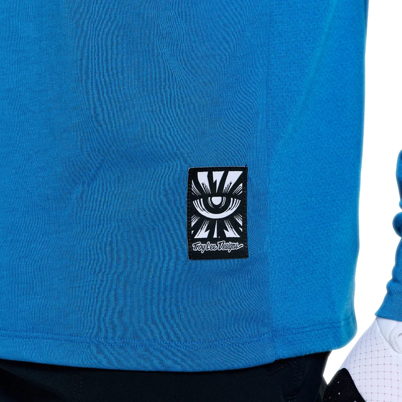 Skyline Ride LS Tee One Eye Aero Blue