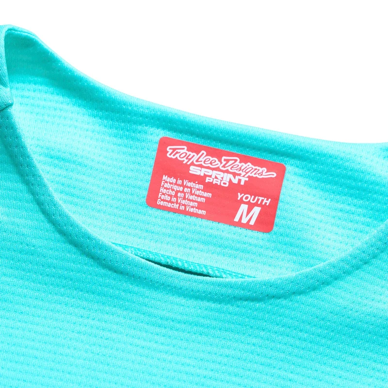 Youth Sprint Pro Jersey Mono Real Teal