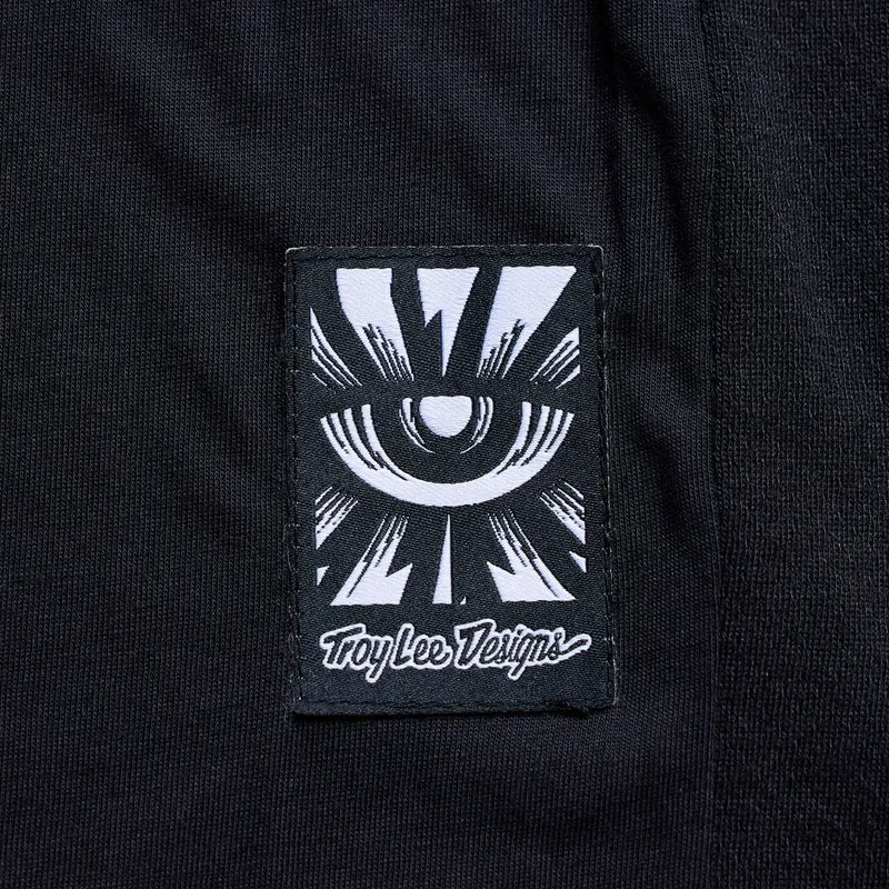 Youth Skyline Ride SS Tee Signature Black / Real Teal