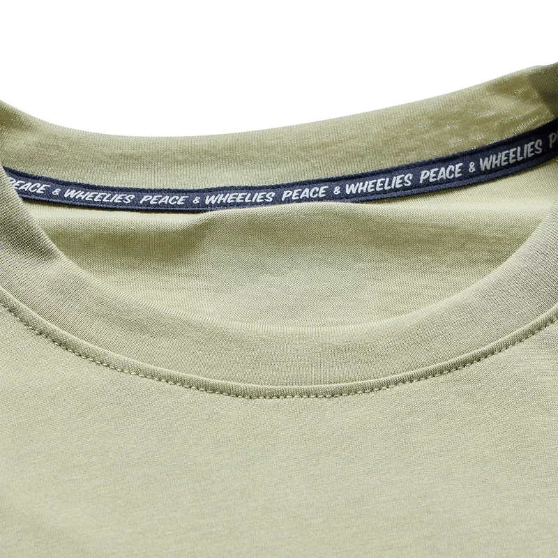 Skyline Ride LS Tee Stamps Sage