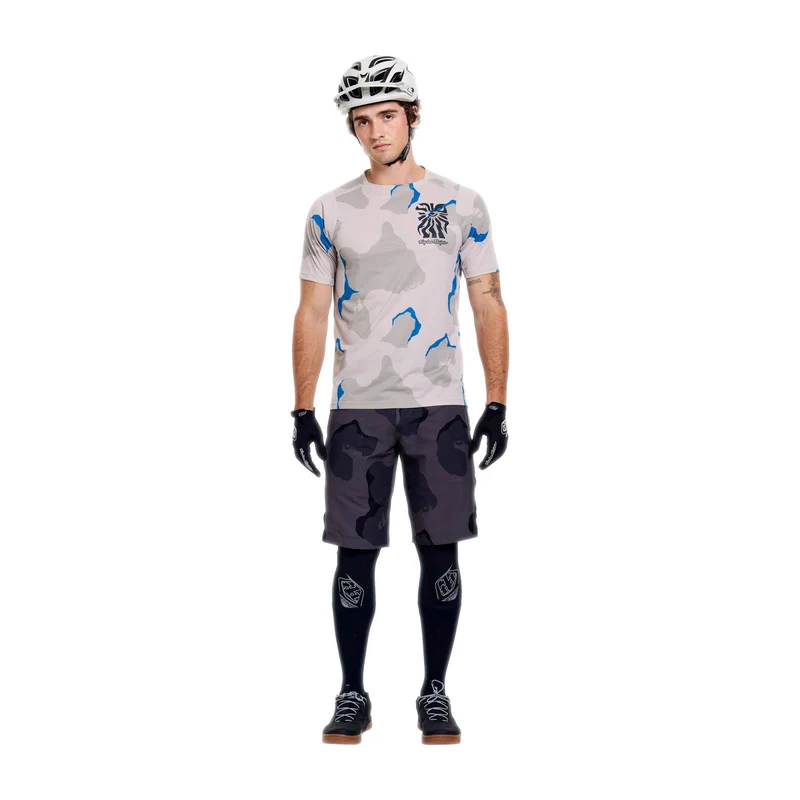Skyline Pro SS Jersey Flow Camo Pumice