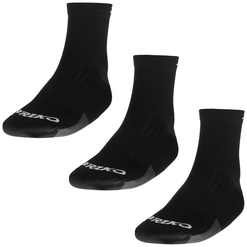 3 PACK PRO SOCKS 9 CM 2.0 - Socks - Ankle Tube - Unisex - Black
