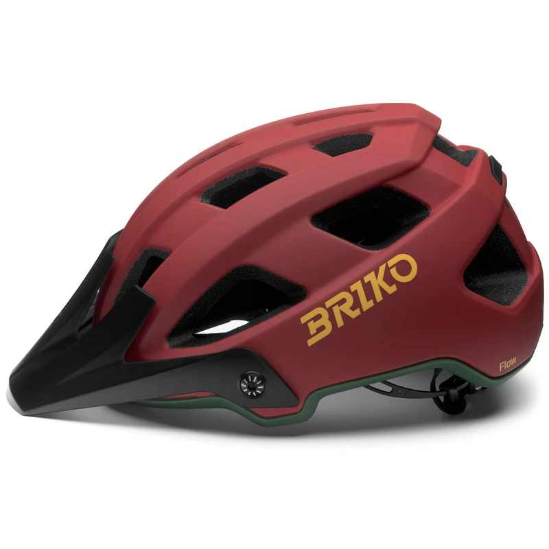 FLOW - Helmets - Helmet - Unisex - Matt Prairie Sand-Kelp Green-Yellow