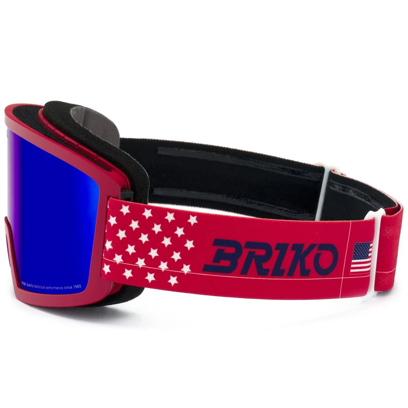 FROSTBITE USA - Goggles - Ski Goggles - Unisex - Red Cardinal Tangaroa Blue-BM3