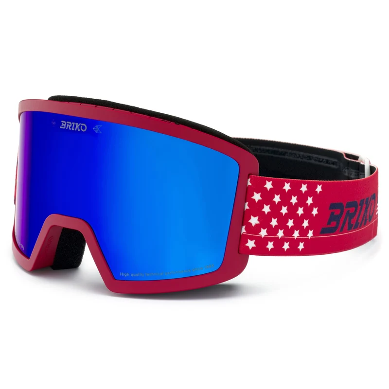 FROSTBITE USA - Goggles - Ski Goggles - Unisex - Red Cardinal Tangaroa Blue-BM3