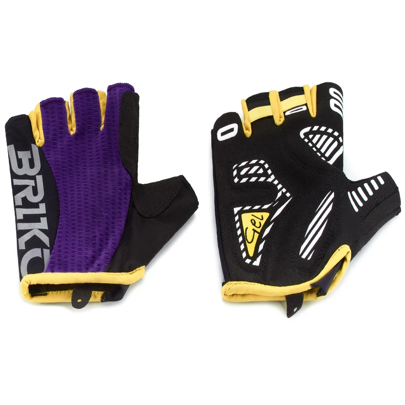 LIGHT GLOVE - Gloves - Glove - Unisex - Violet Heliotrope-Yellow Vibrant