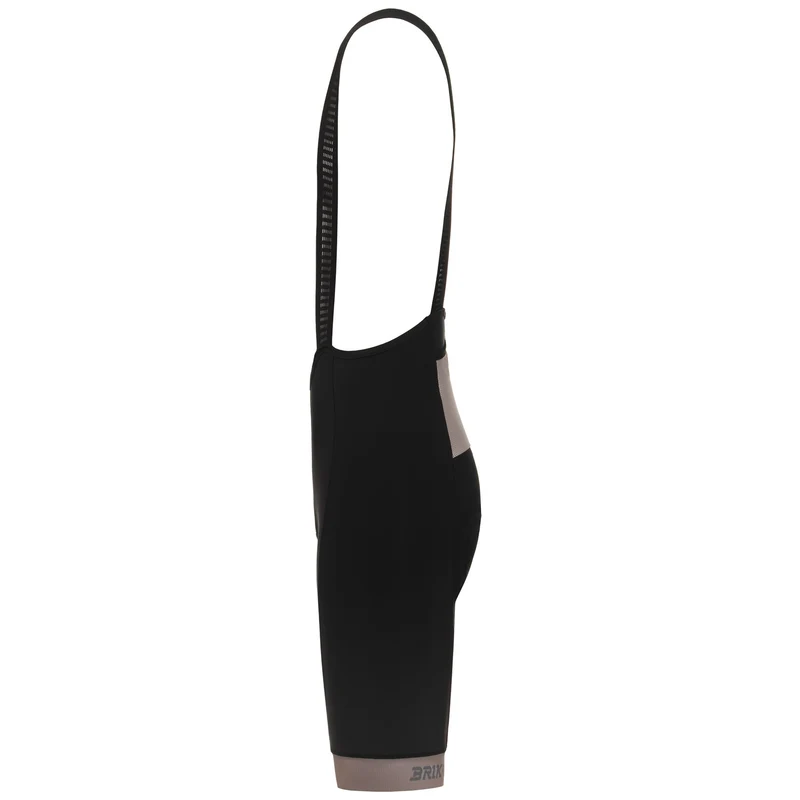 BLOWN BIBSHORT - Sport Suits - Bib - Man - Black-Beige Doeskin
