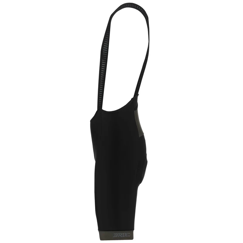 BLOWN BIBSHORT - Sport Suits - Bib - Man - Black-Green Drab