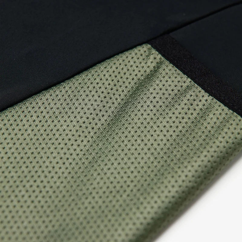 BLOWN BIBSHORT - Sport Suits - Bib - Man - Black-Green Drab