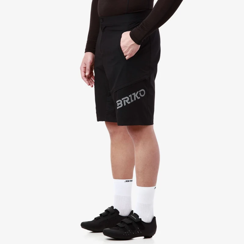OFFROAD BERMUDA - Shorts - Sport Shorts - Man - Black
