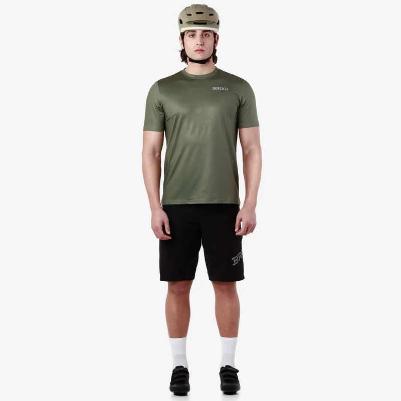 BLOWN JERSEY - Active Jerseys - Shirt - Man - Green Drab