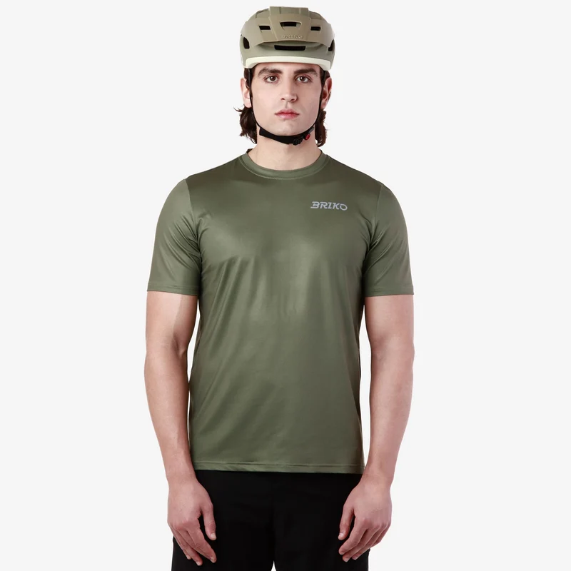 BLOWN JERSEY - Active Jerseys - Shirt - Man - Green Drab