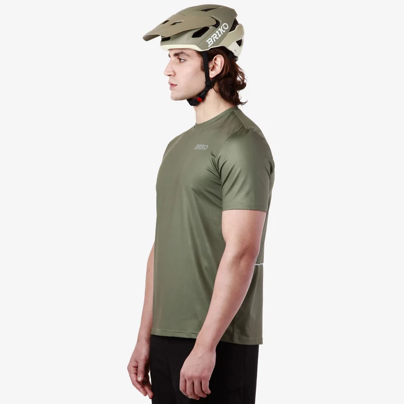 BLOWN JERSEY - Active Jerseys - Shirt - Man - Green Drab