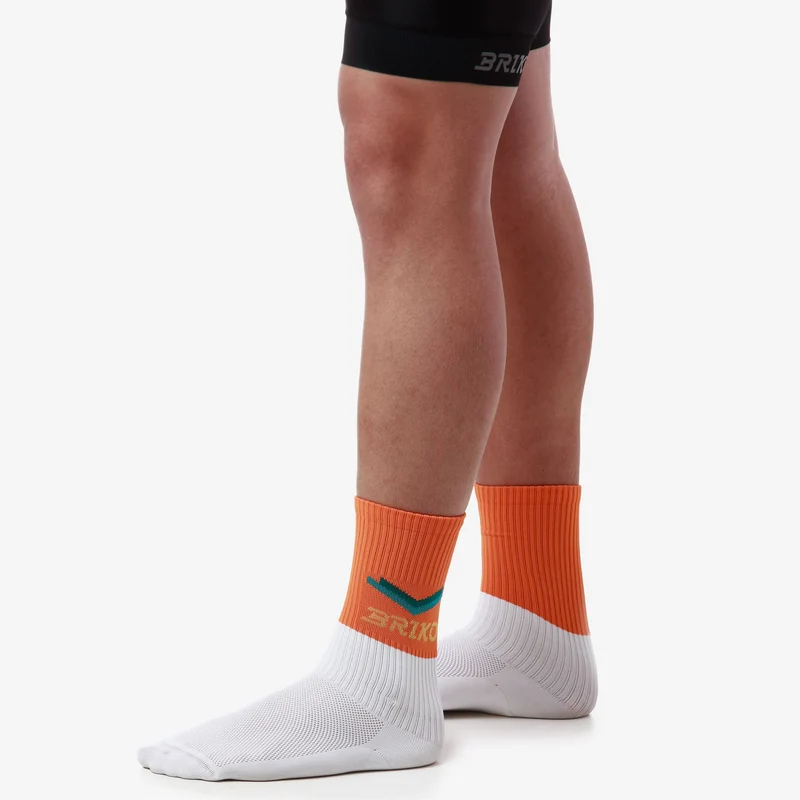 FAST SOCKS 21 CM 3 PACK - Socks - Crew Sock - Unisex - White-Violet Heliotrope