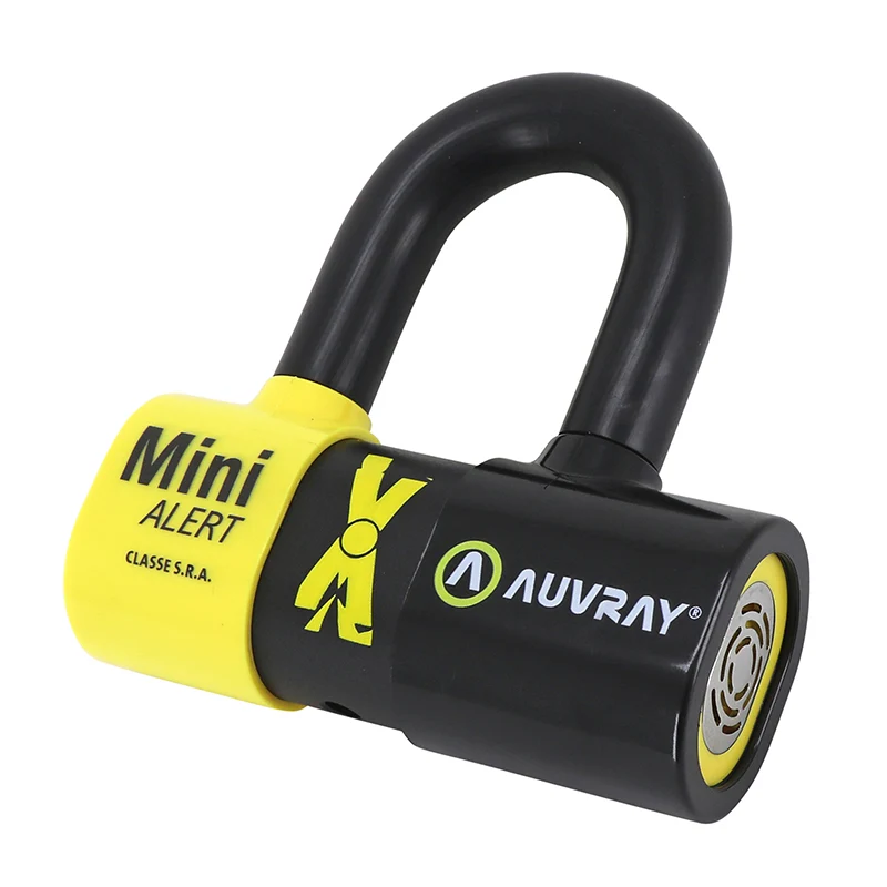 Antivol A Chaine Auvray Xtrem Lasso 1.20M Maillon Diam 13.5Mm Avec U Xtrem Mini Alert 44X66Mm (Diam 16Mm Alarme Sonore 120 Db) (Classe Sra Chaine + U)