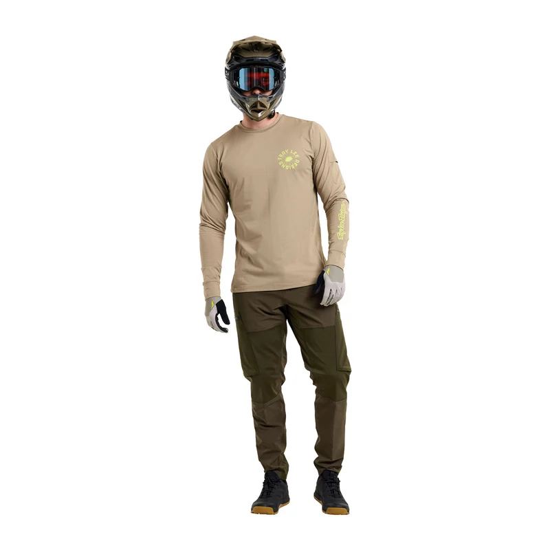Ruckus Long Sleeve Ride Tee the Fuzz Timber