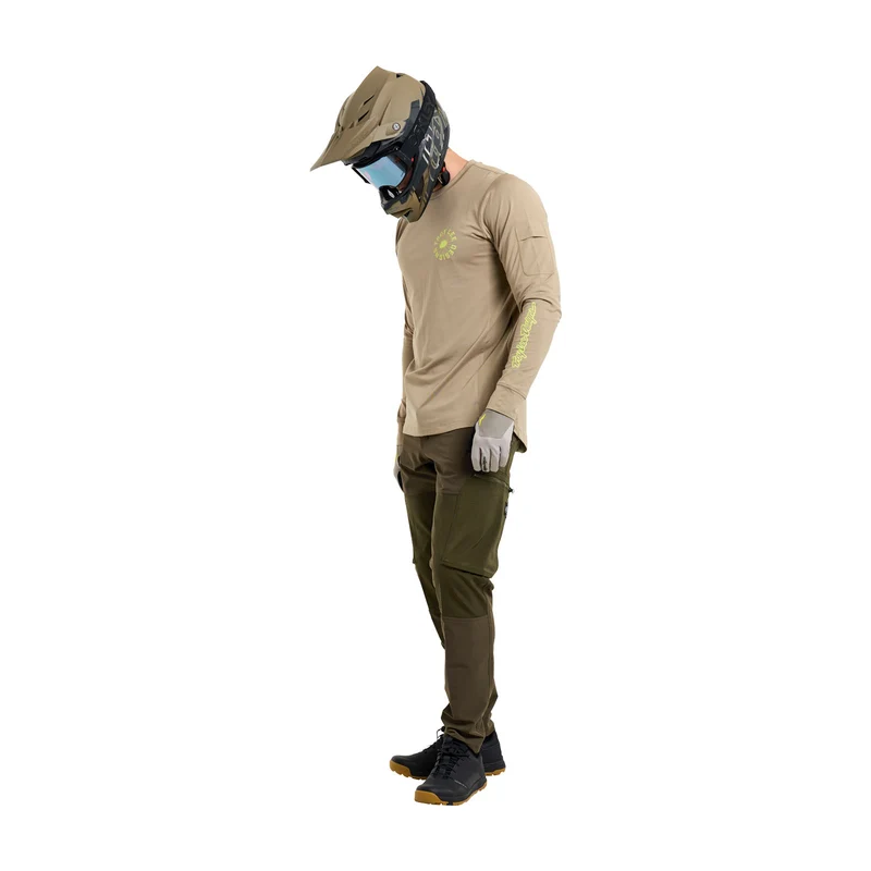 Ruckus Long Sleeve Ride Tee the Fuzz Timber