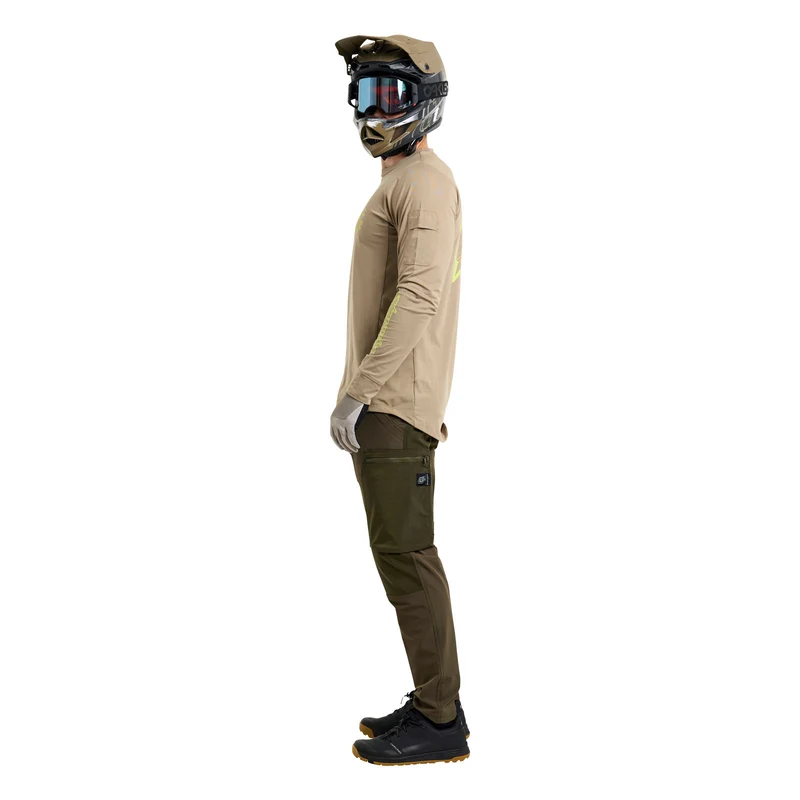 Ruckus Long Sleeve Ride Tee the Fuzz Timber
