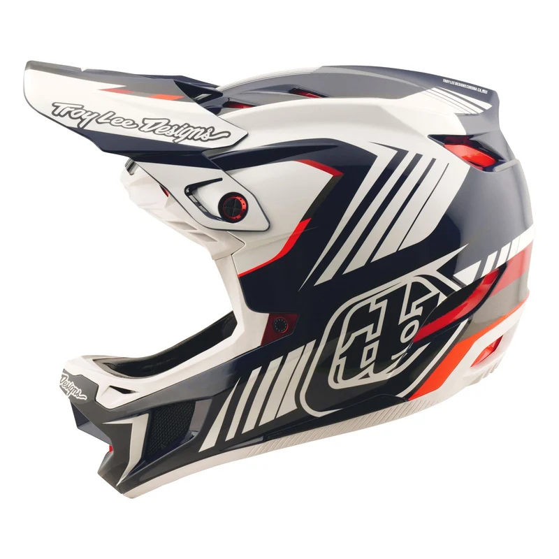 D4 Polyacrylite Helmet W/MIPS Qualifer Blue / White
