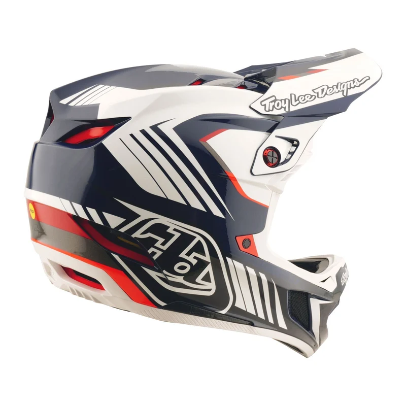 D4 Polyacrylite Helmet W/MIPS Qualifer Blue / White