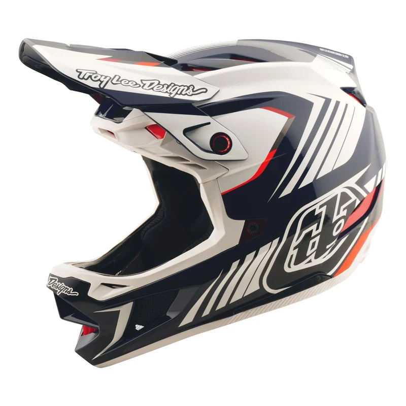 D4 Polyacrylite Helmet W/MIPS Qualifer Blue / White